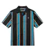 Chemise Motif Rayé Homme Noir Bleu Fred Perry-2