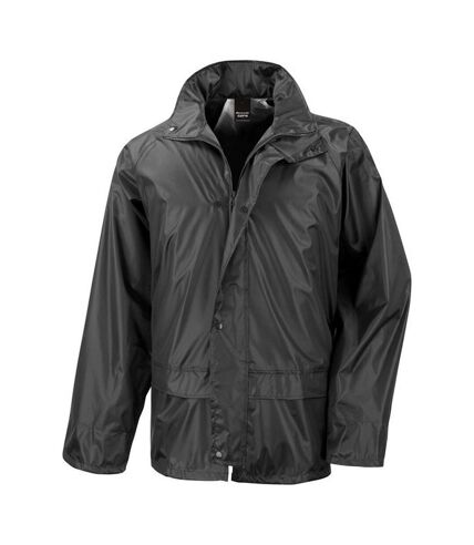 Result Core Mens Waterproof Jacket (Black) - UTRW9687