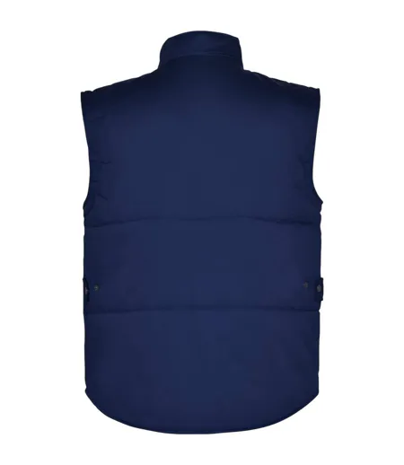 Mens Almanzor High-neck Multi-purpose Gilet Navy Blue Roly Workwear