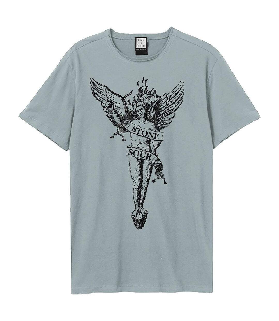 T-shirt Angel Adulte Bleu Amplified-1