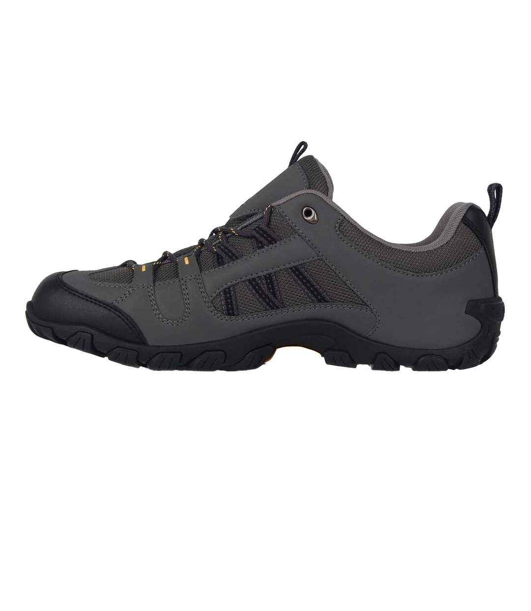 Mens Rocky Waterproof Walking Shoes Charcoal Gelert-3