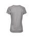 Womens/ladies Cooldry T-shirt Grey Melange Tee Jays-2