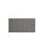 Tapis Tissé Déco Aztek 80x150cm Noir-1