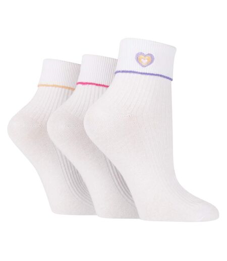 Wildfeet - 6 Paires Femme Chaussettes Chaudes Polaire Thermiques Coton