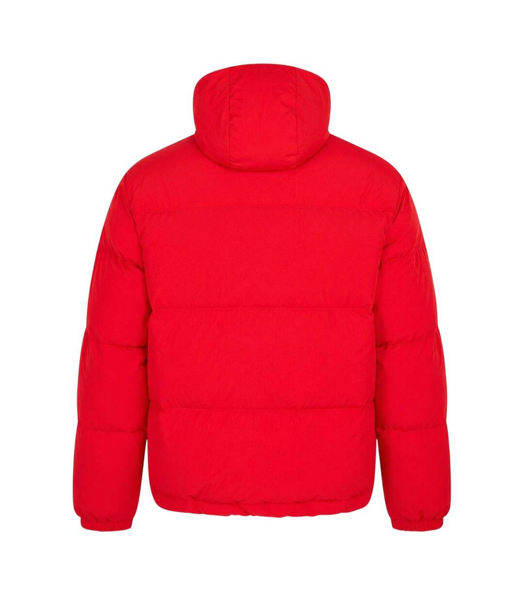 Mens Heavyweight Quilted Puffer Jacket Red Lacoste-3