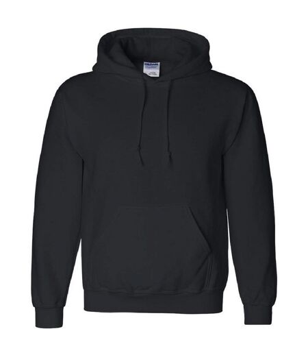 Gildan Heavyweight DryBlend Adult Unisex Hooded Sweatshirt Top / Hoodie (13 Colours) (Black)