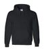 Gildan Heavyweight DryBlend Adult Unisex Hooded Sweatshirt Top / Hoodie (13 Colours) (Black) - UTBC461