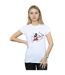 Disney T-shirt en coton Femme/Madame Mickey Mouse Love Cherub (Blanc) - UTBI32323-2