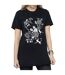 Disney Femme/Les femmes The Jugle Book Mowgli Tale Coton Boyfriend T-Shirt (Noir) - UTBI28327-3