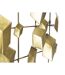Décoration Murale en Métal Abstract 90cm Or-3