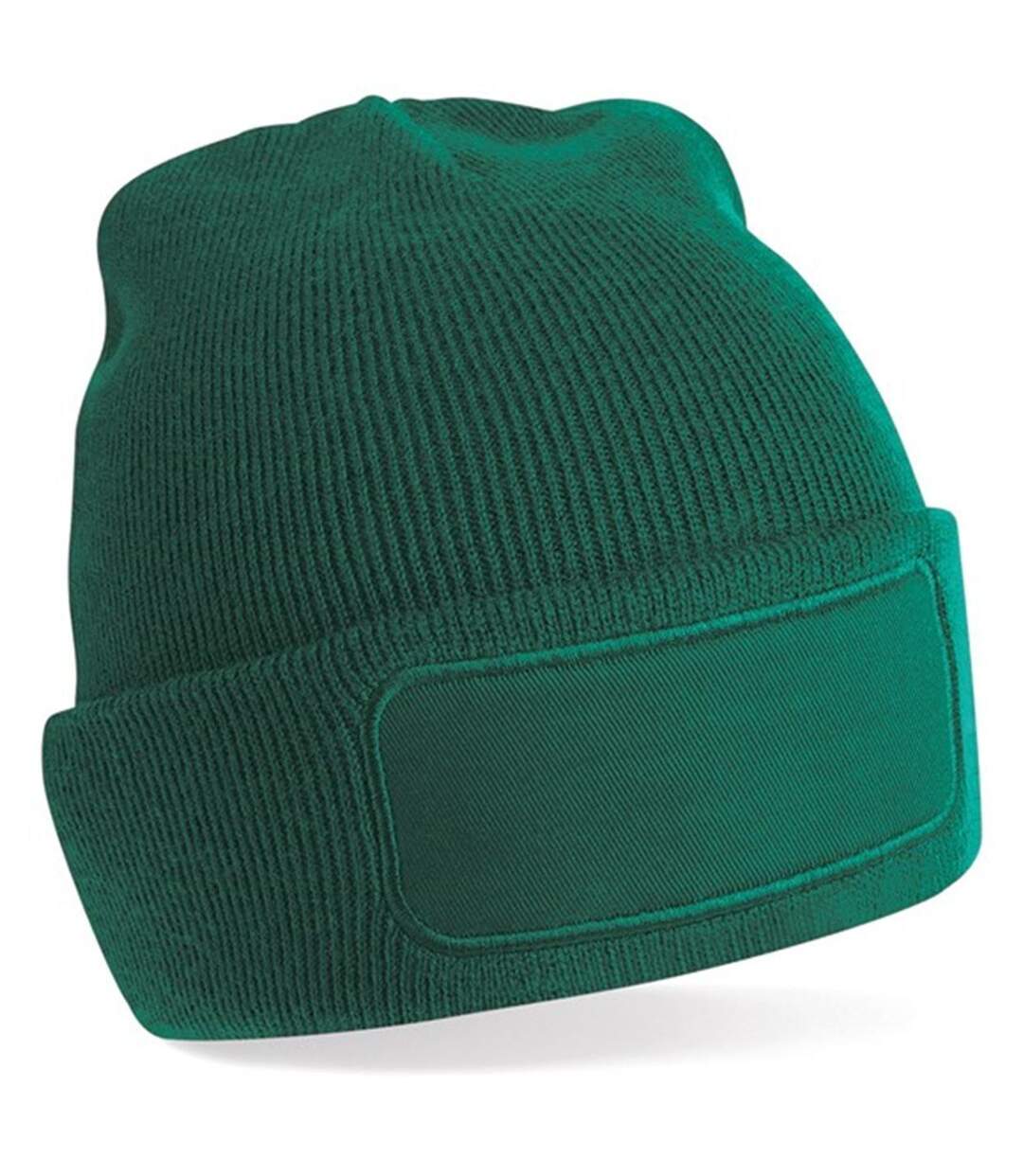 Bonnet avec patch - Adulte - B445 - vert bouteille-2