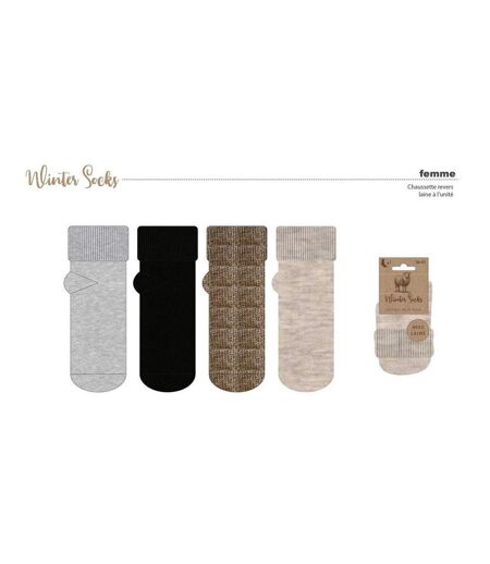 Chaussettes Femme WINTER SOCKS - Pack de 4