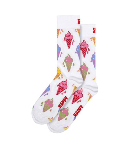 Multi Coloured Ice Cream Design Socks for Men and Women
