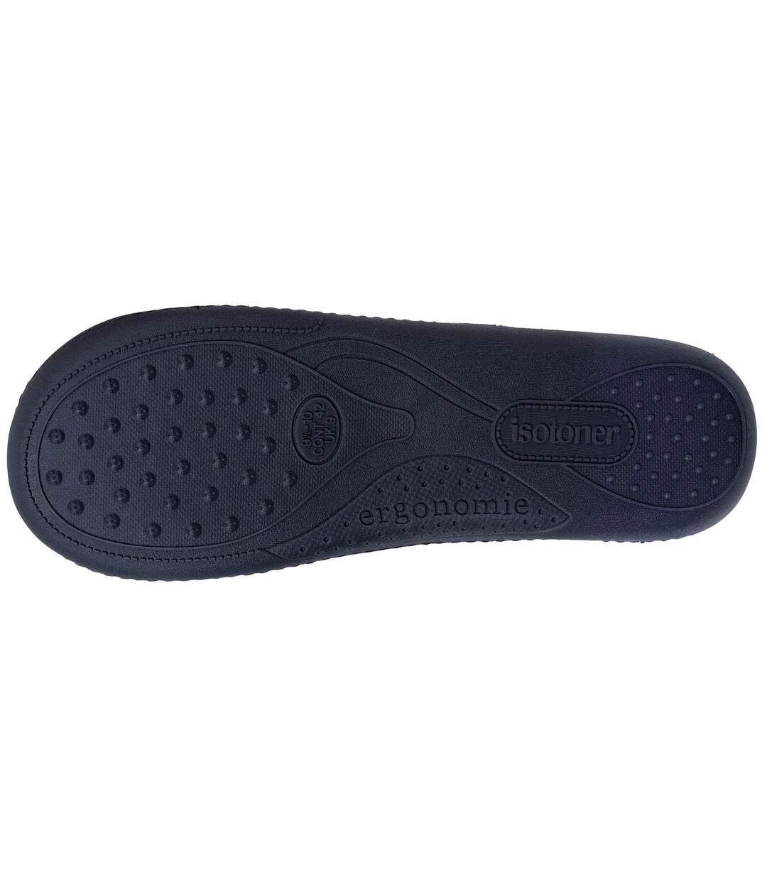 Isotoner Chaussons Mules homme ultra confortables semelle à mémoire de forme-4