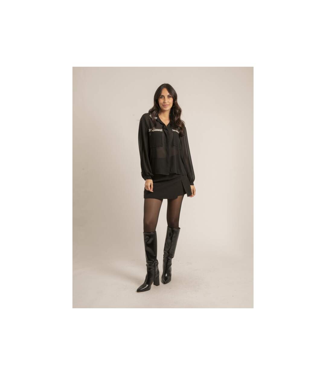 Chemise voile OLLIE - Dona X Lisa-4