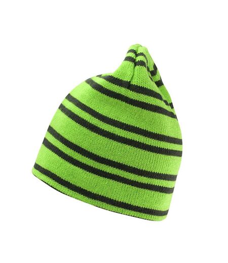 Bonnet Team Vert Clair Gris Result Winter Essentials