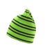 Bonnet Team Vert Clair Gris Result Winter Essentials-3