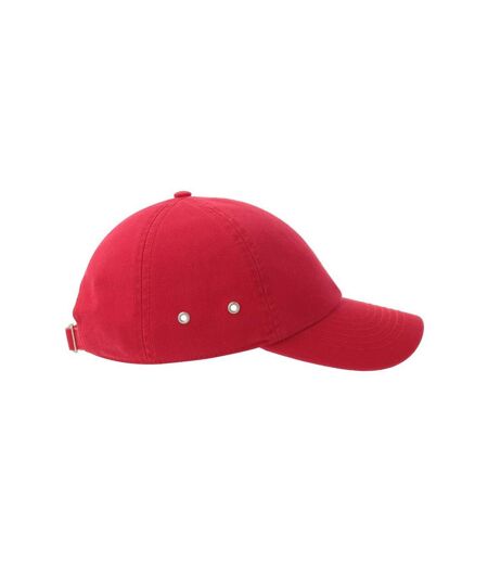 Casquette De Baseball Motif/style 6 Panneaux Action-s Adulte Rouge Atlantis