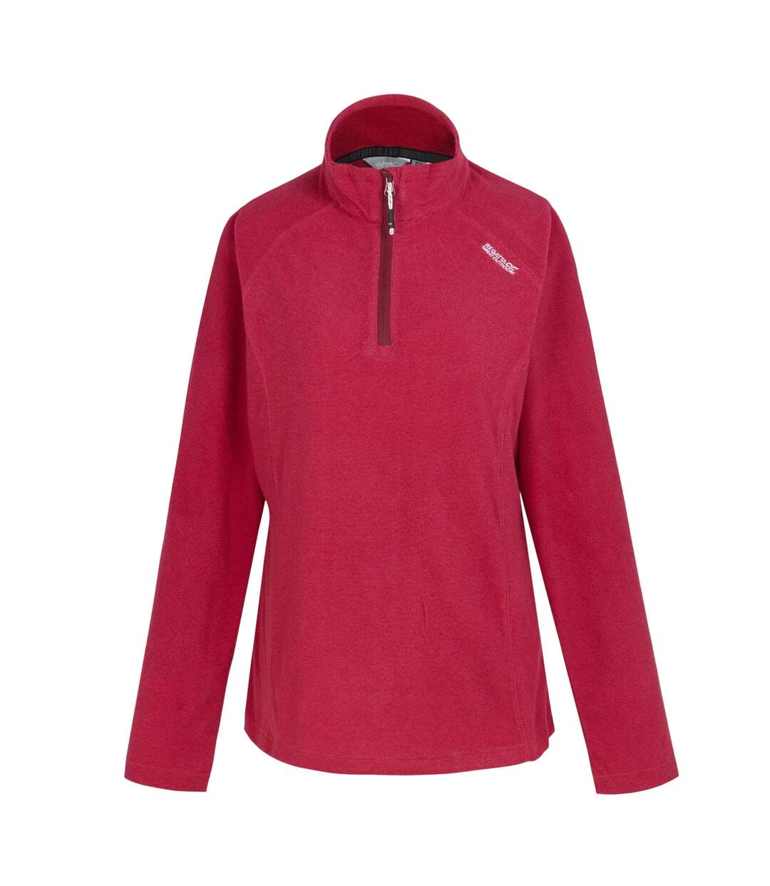 Great Outdoors Womens/ladies Montes Half Zip Fleece Top Deep Pink Hot Pink Regatta-1