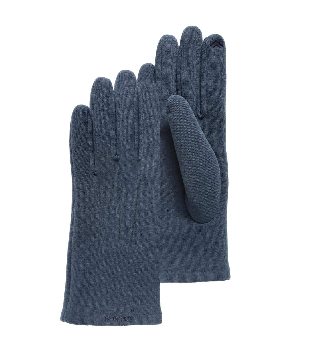 Isotoner Gants femme tactiles en tissu doux et chaud, non doublés-1