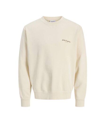 Sweat beige homme jack & jones dover