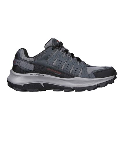 Skechers Mens Equalizer 5.0 Trail Solix Leather Sneakers (Navy/Orange) - UTFS9552