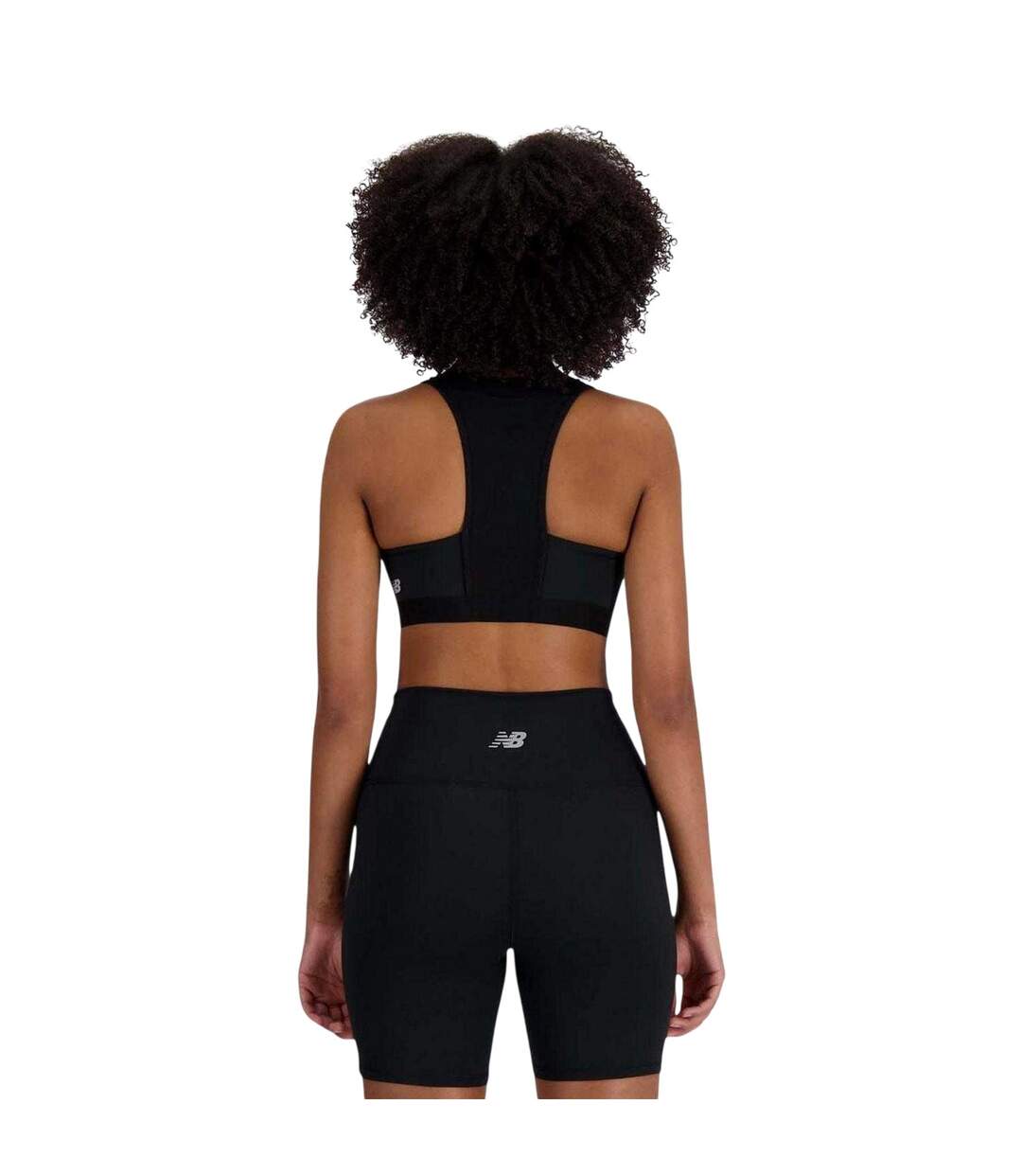 Womens/ladies Sports Bra Black New Balance-3