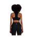 Womens/ladies Sports Bra Black New Balance-3