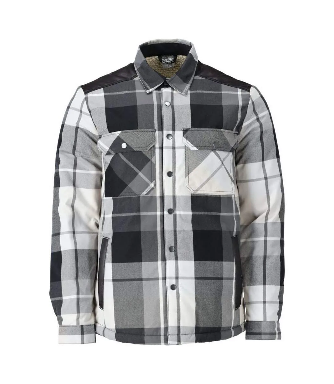 Chemise Customized Homme Gris Pierre Mascot-1