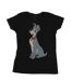 Disney - T-shirt LADY AND THE TRAMP SPAGHETTI HEART - Femme (Noir) - UTBI16184-1
