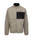 Mens Maclarenton At400 Full Zip Fleece Jacket Beige Marl Trespass-1
