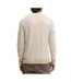 Pull beige homme jack & jones globe knit-2