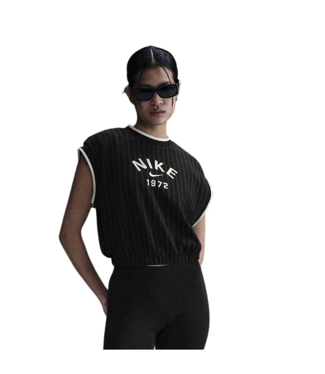 Womens/ladies Lux Tank Top Black Nike-2
