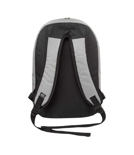 Two Tone Polyester Backpack One Size Grey Marl Hot Tuna