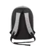 Two Tone Polyester Backpack One Size Grey Marl Hot Tuna-2