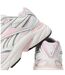 Womens/ladies Belwave Trainers White Silver Berry Reebok-4