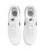 Mens Vision Low Leather Trainers White Black Nike-4