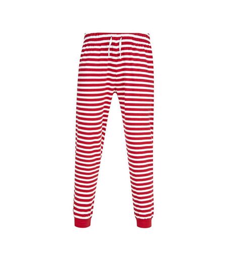 Pantalon De Jogging Adulte Rouge Blanc SF Men