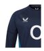 Mens 25/26 England Red Roses Drill Top Ink Storm Castore-4