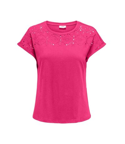 T-shirt Rose Femme JDY Viva Life - XS