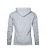 Sweat À Capuche Homme Gris Chiné Promodoro-2
