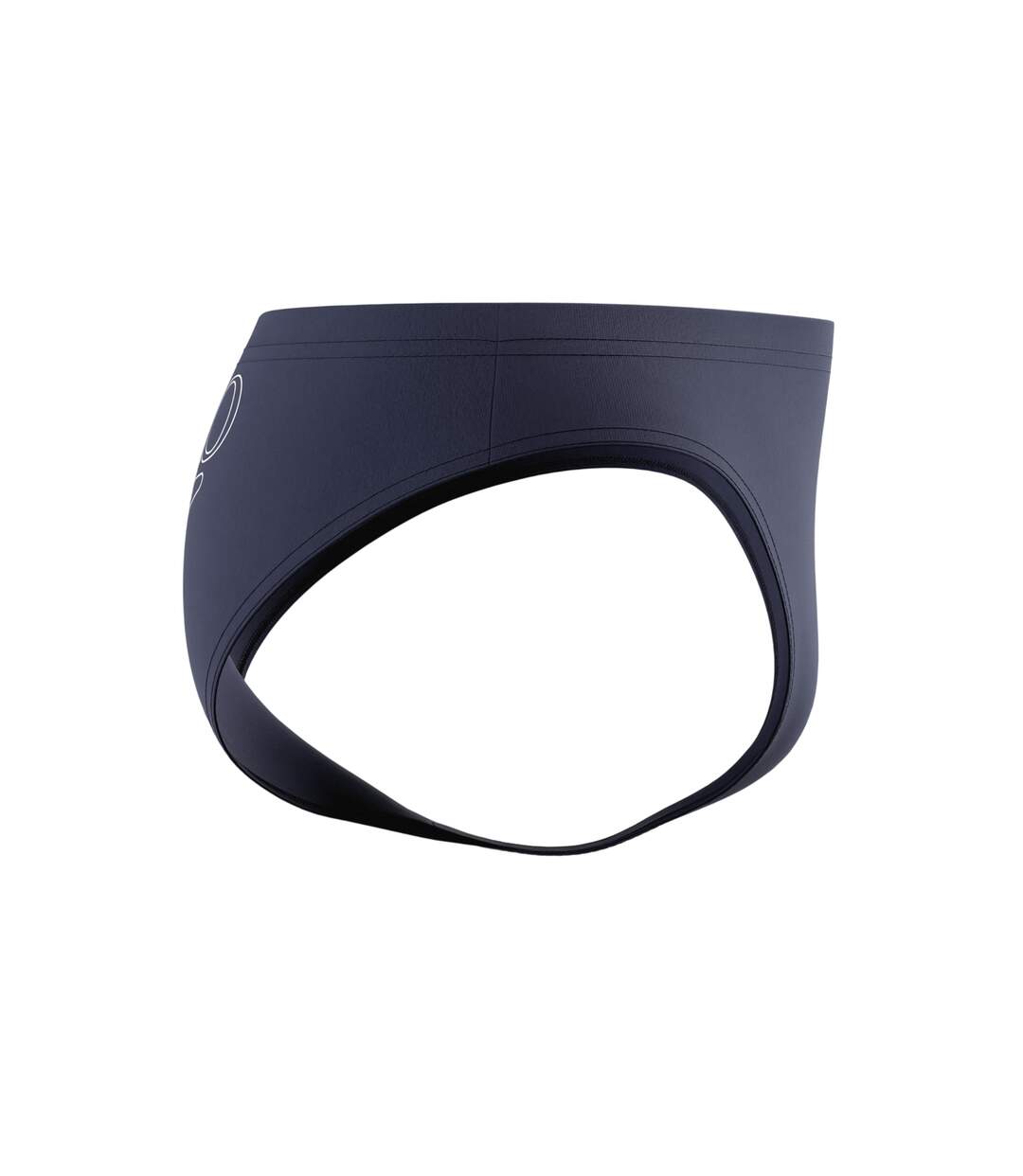 Mens Big Logo Endurance+ Swim Briefs Navy Speedo-4