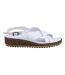 Sandales compensées elena femme blanc Hush Puppies