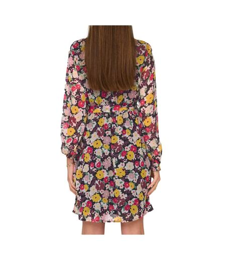 Robe fleuris noir femme jdy lilli - l