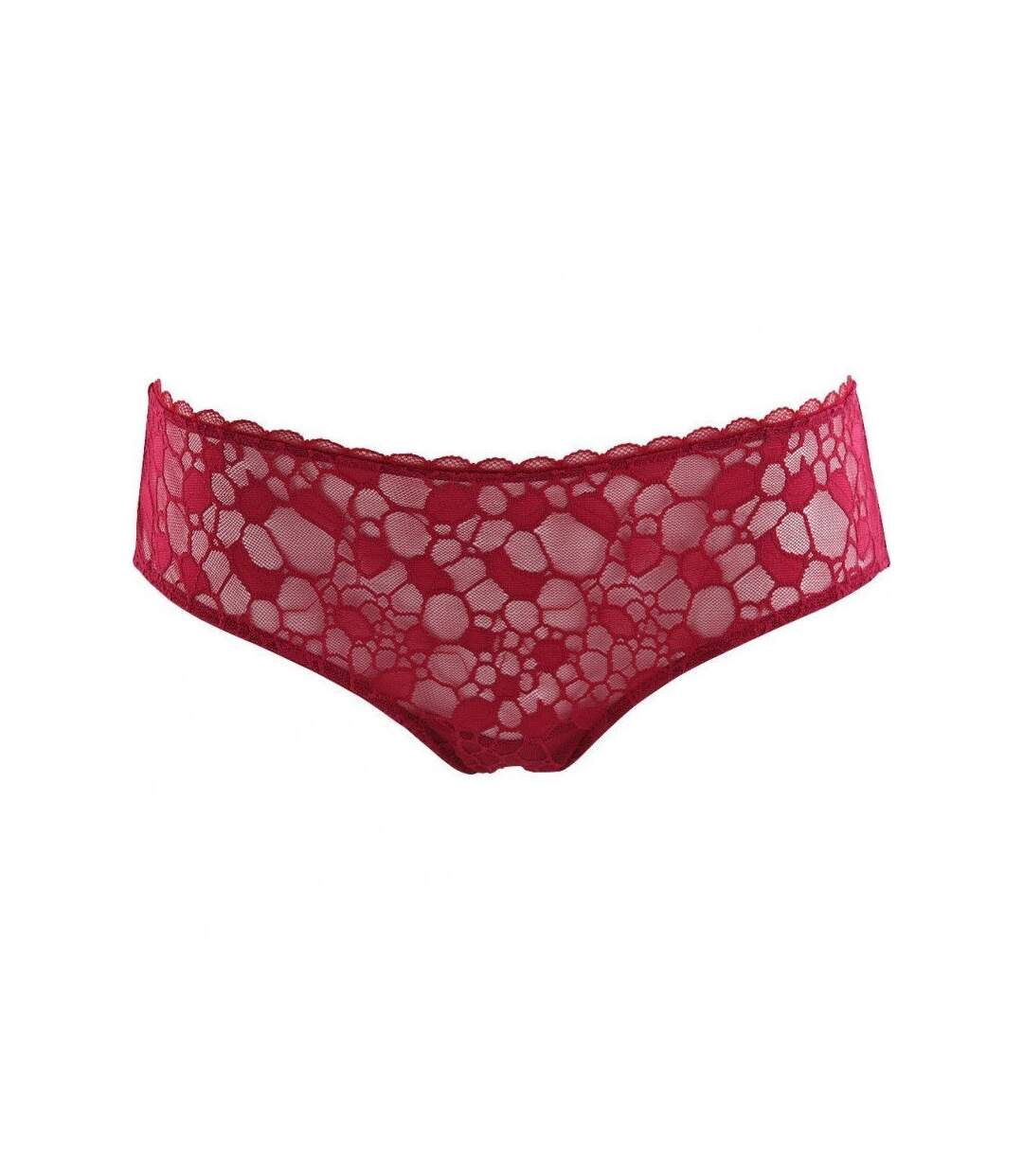 WONDERBRA Shorty Femme Dentelle BRALETTE Rouge-1