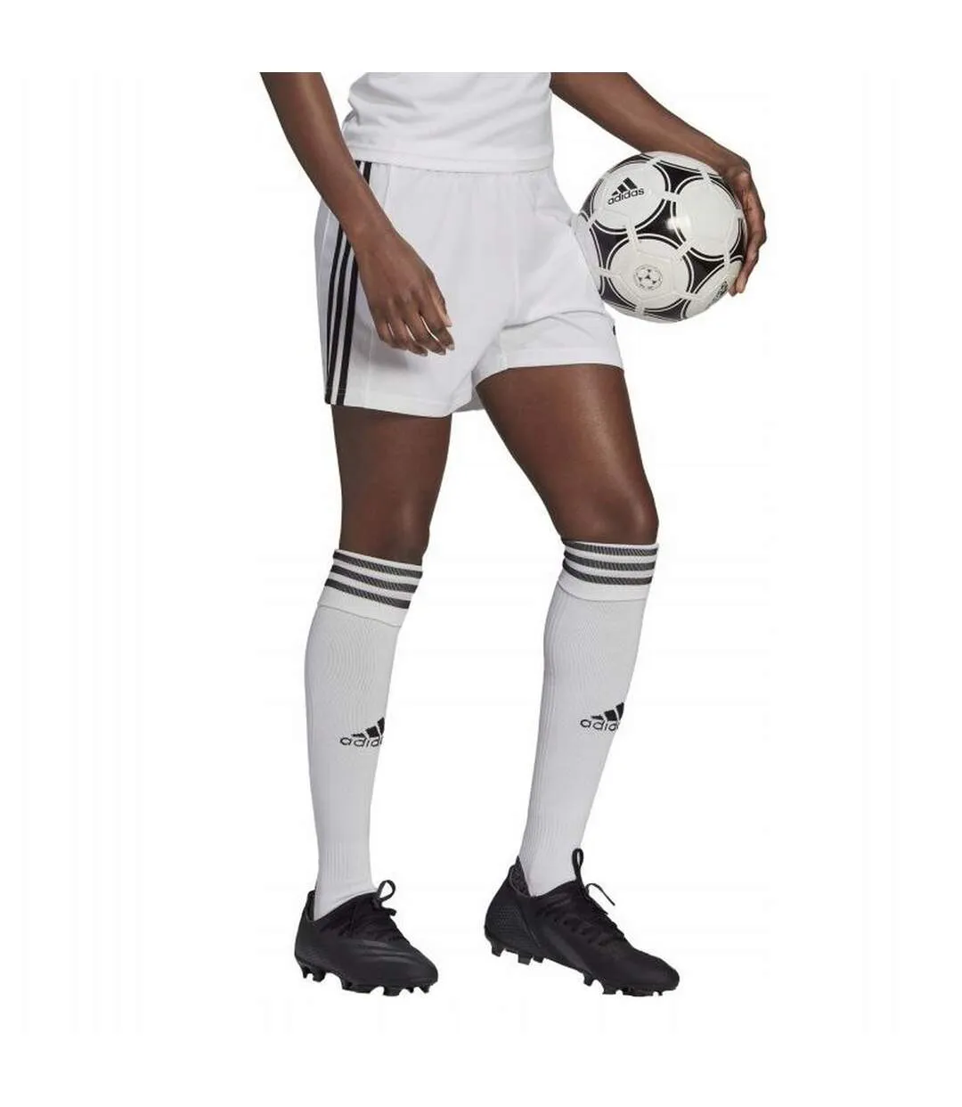 Short Squadra Femme Blanc Adidas-4