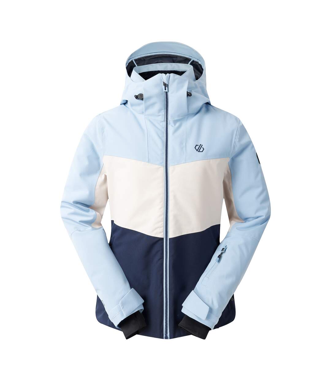 Womens/ladies Iced Waterproof Ski Jacket Glacier Lake Navy Dare 2B-2