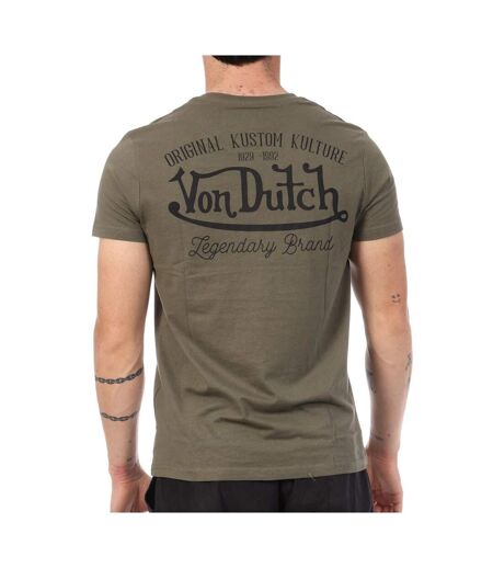 T-Shirt vert homme von dutch arts