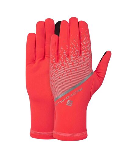 Reflective Detail Gloves Coral Ronhill