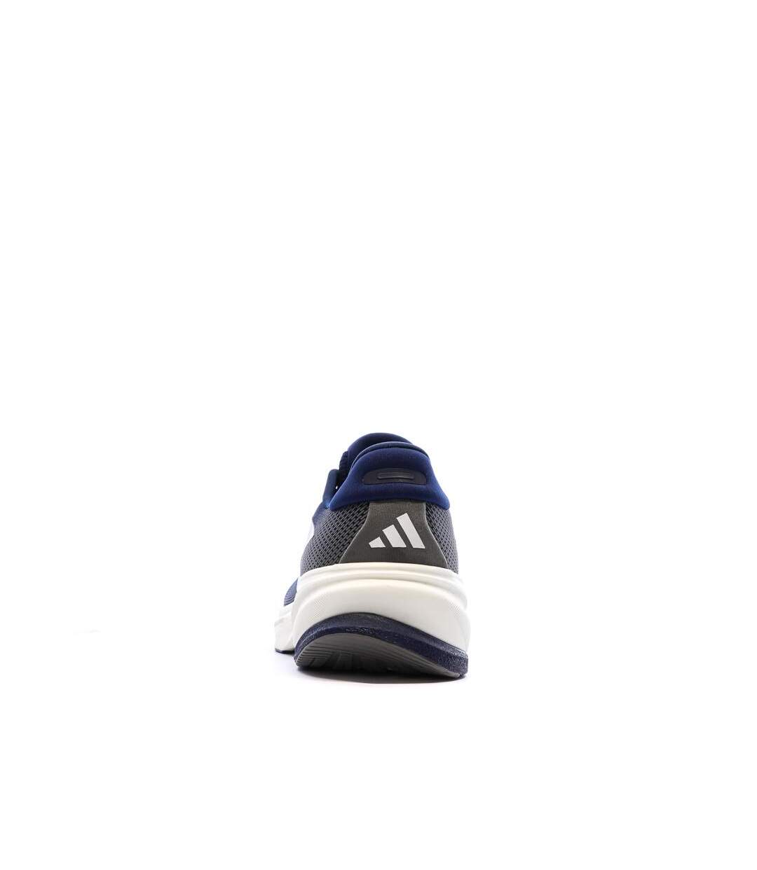 Chaussures de running blanches/marines homme adidas supernova rise-3